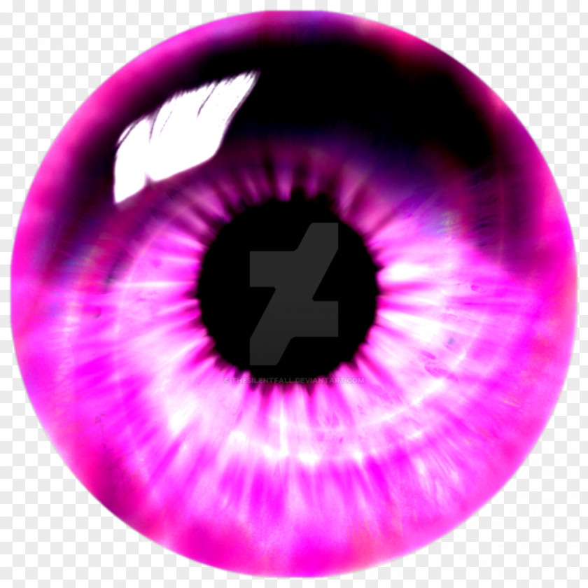 Pinkeye Iris Transparent Eyeball Purple PNG