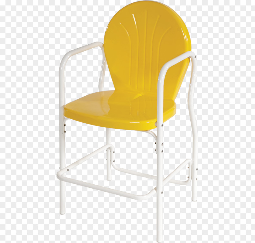 Steel Furniture Chair Bar Stool Garden Metal PNG