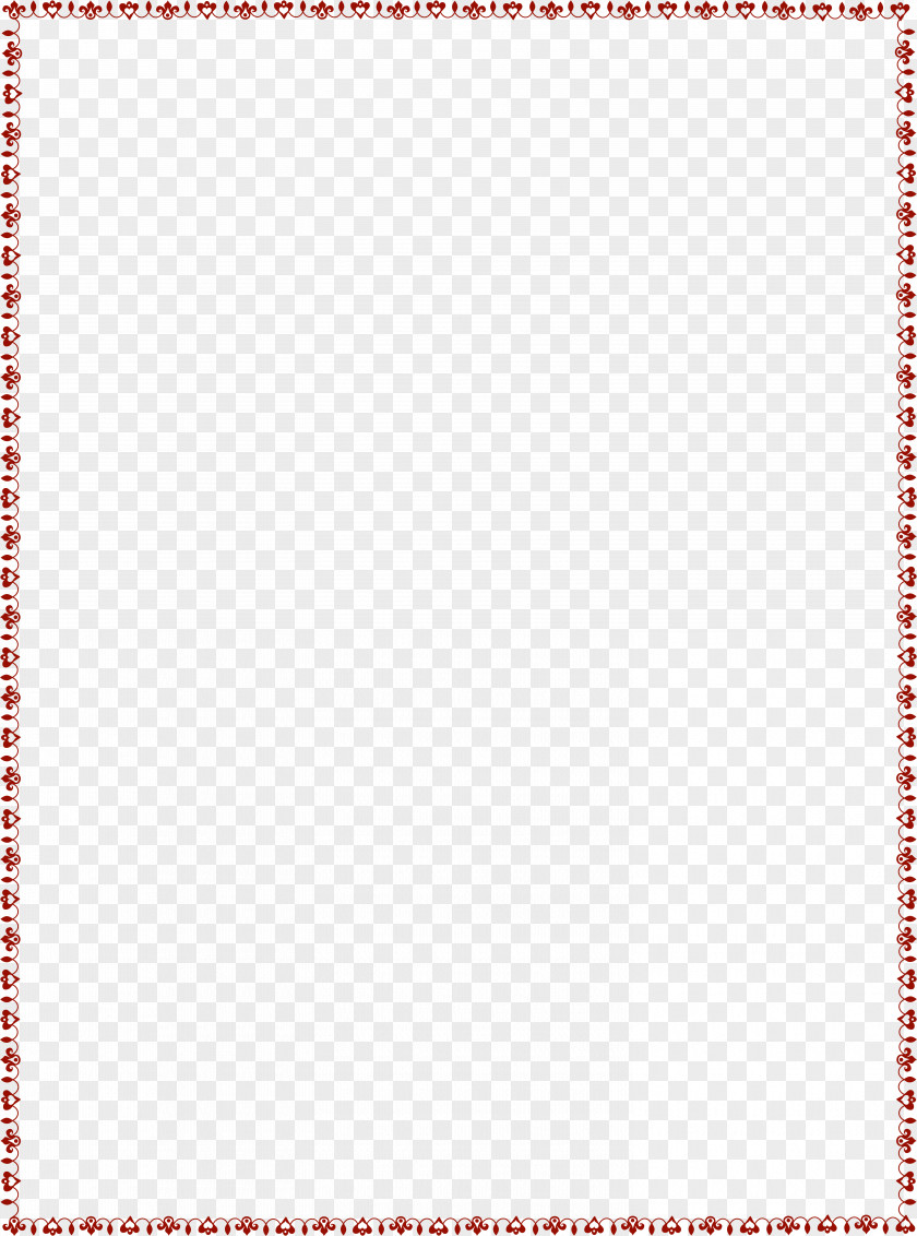 Valentine's Border Transparent PNG Clip Art Image RGB Color Model PNG
