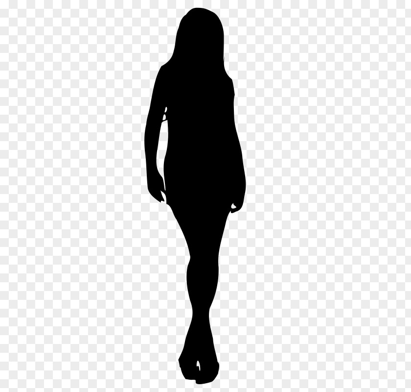 Woman Body Silhouette Clip Art PNG