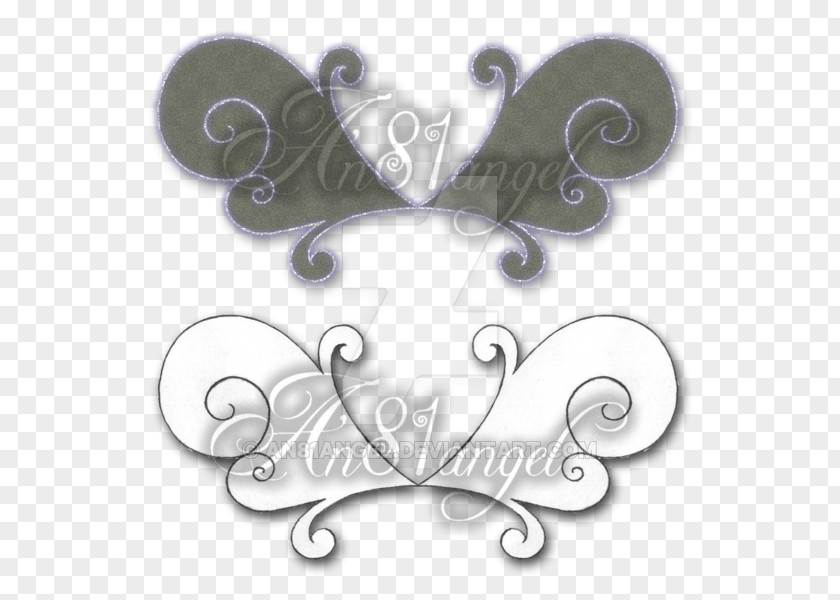 A Fairy Wind Wreathed In Spirits White Heart Font PNG