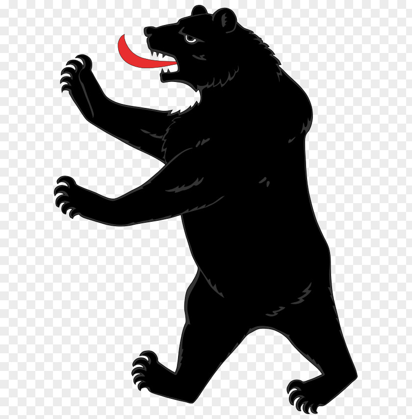 Bear California Grizzly Flag Of American Black PNG