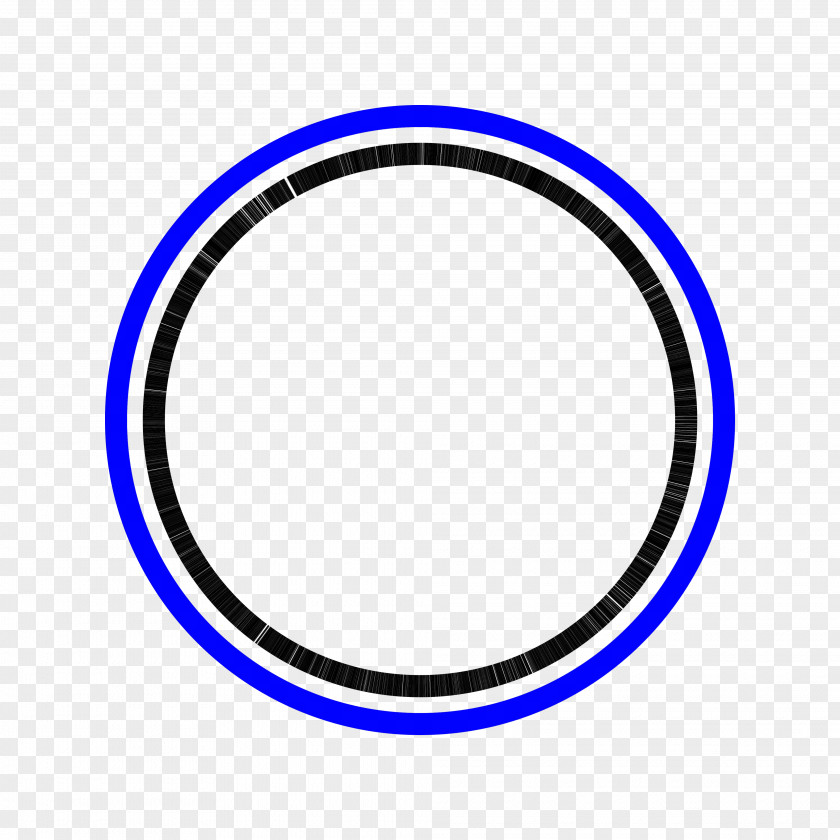 Circle Rim Font PNG