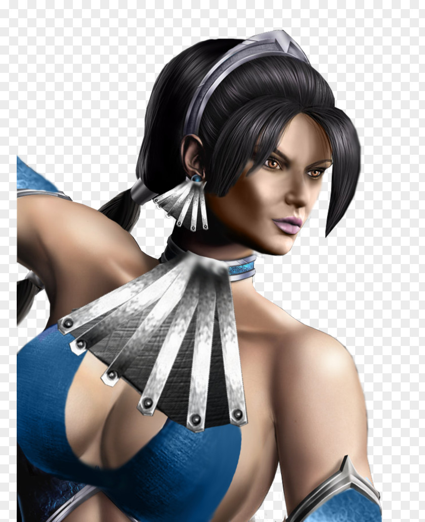 Face Painting Mortal Kombat X II Kitana Jade PNG