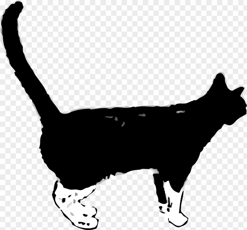 Paw Black Cat Kitten Clip Art PNG