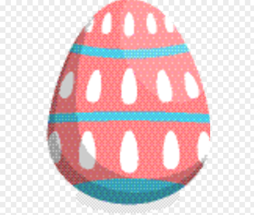 Pink Teal Easter Egg Background PNG