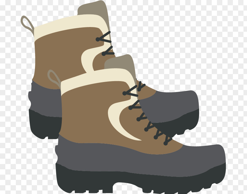 Vector Gray Snow Boots Boot Shoe PNG