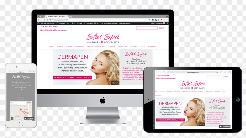 Web Design Responsive Development PNG