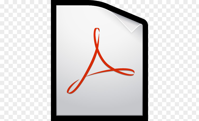 Acrobat PDF Hyperlink Document Form PNG