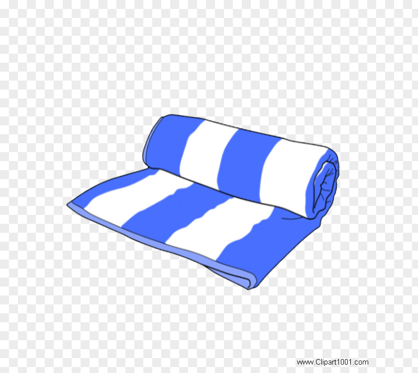 Beach Towel Cartoon Clip Art Blue Typeface Free Content PNG