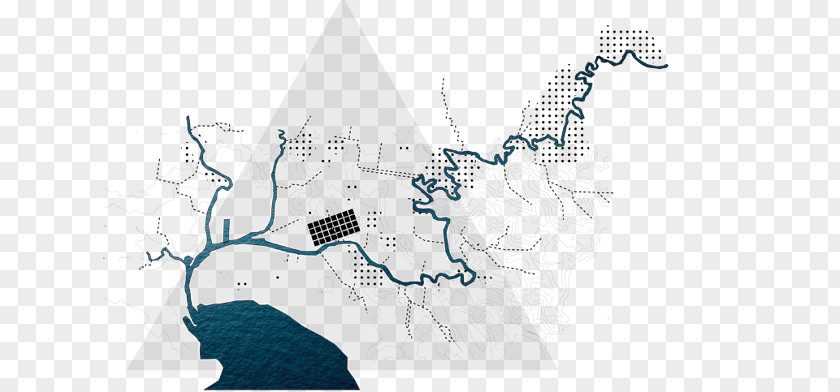 Countryside Paths Map PNG