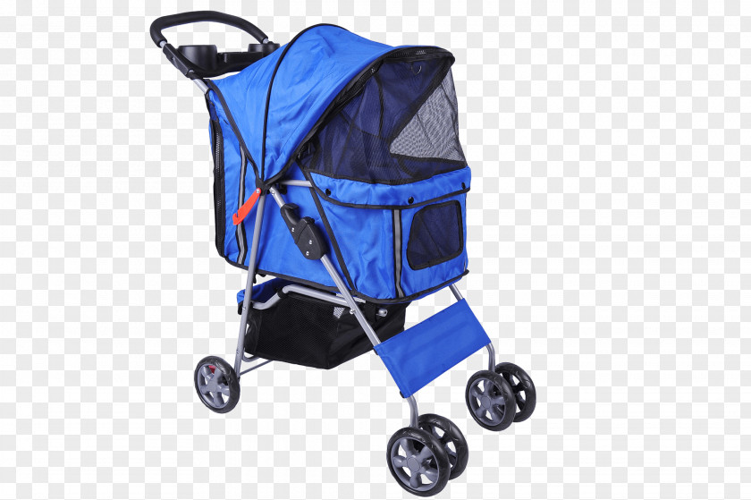 Dog Cat Baby Transport Blue Wheel PNG