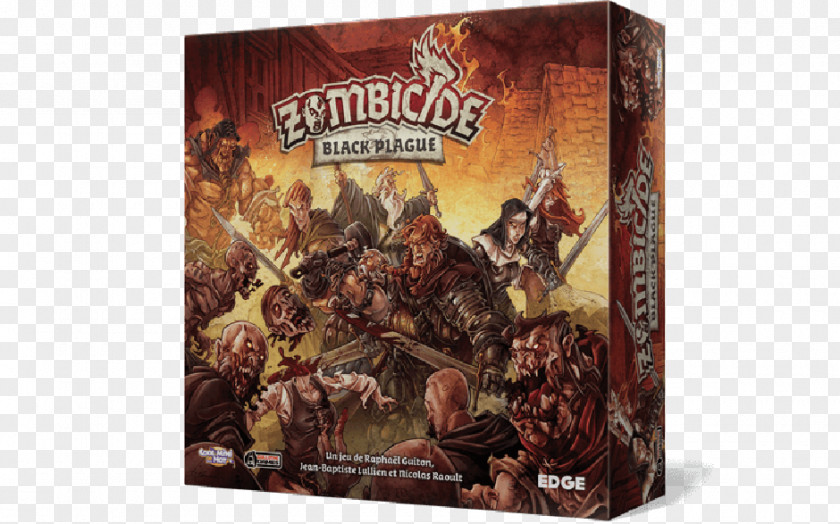 Zombicide Guillotine Games Black Plague Death Middle Ages PNG