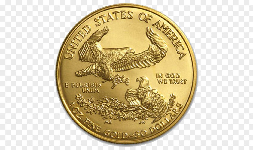 Eagle American Gold Coin PNG