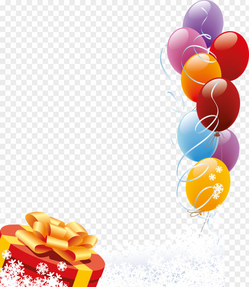 Gift Boxes Flying Balloons Balloon Picture Frame Stock Photography Royalty-free Clip Art PNG
