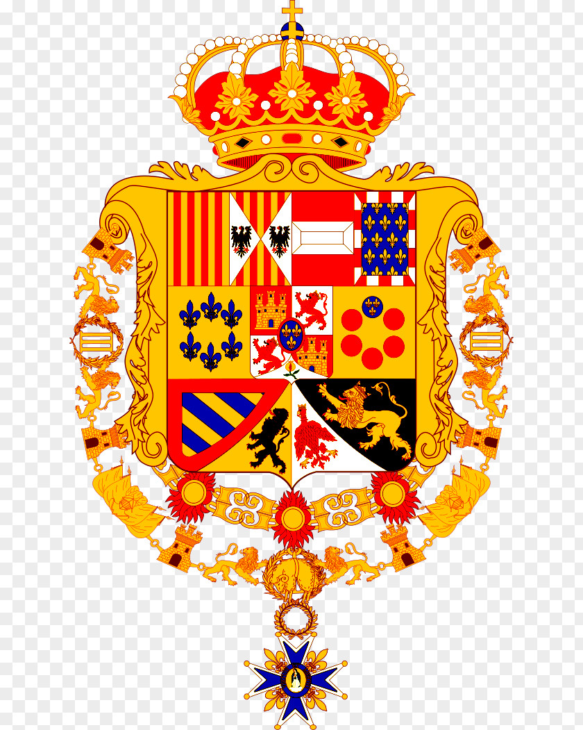 Madrid Coat Of Arms Spain The King House Bourbon Borbone Di Spagna PNG