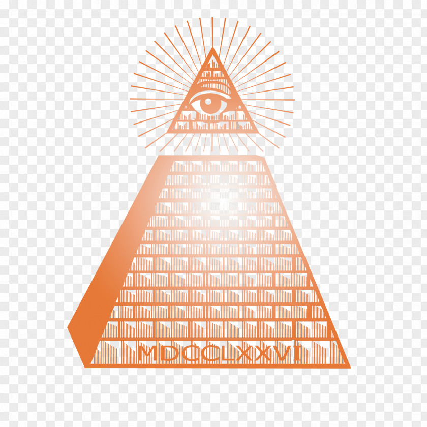 Magic Eyes Glowing Pyramid Light Eye Of Providence PNG