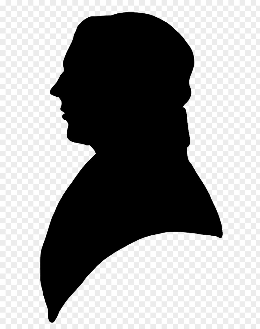 Man Silhouette Portrait Victorian Era Male Clip Art PNG