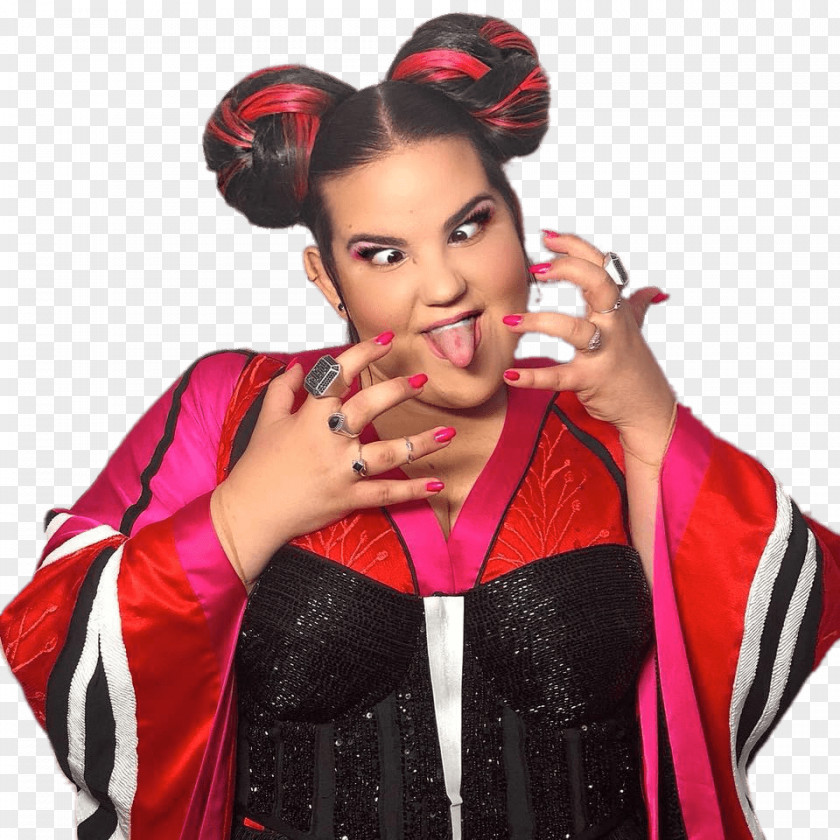 Netta Barzilai Eurovision Song Contest 2018 Israel Singer Music PNG Music, Crazy clipart PNG