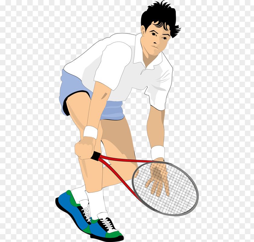 Tennis Player Racket Athlete PNG