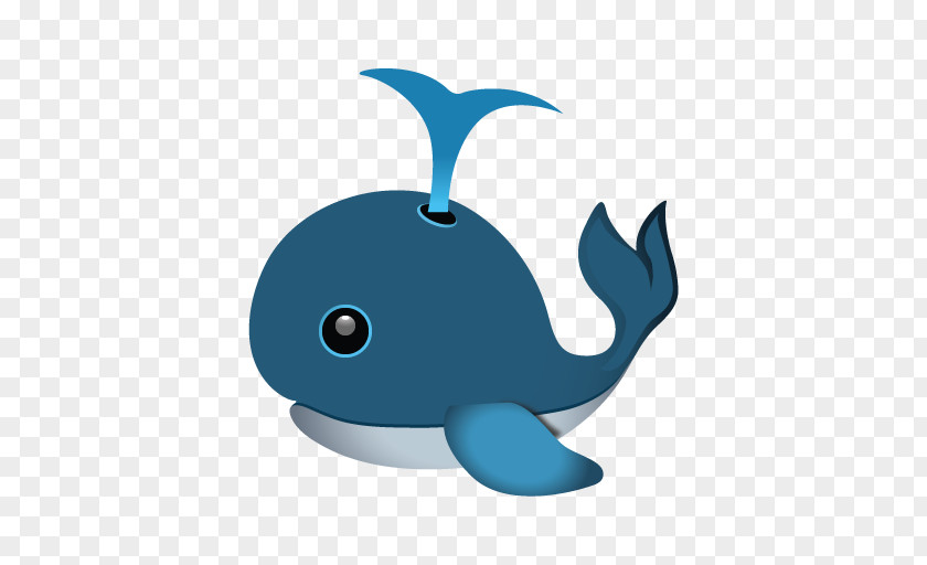Blue Whale Common Dolphins Emoji Iphone PNG