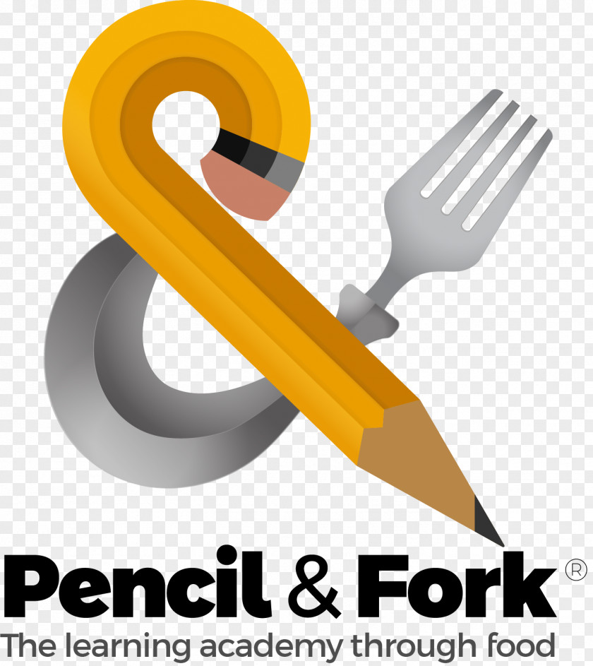 Fork Molecular Gastronomy Pencil Logo PNG