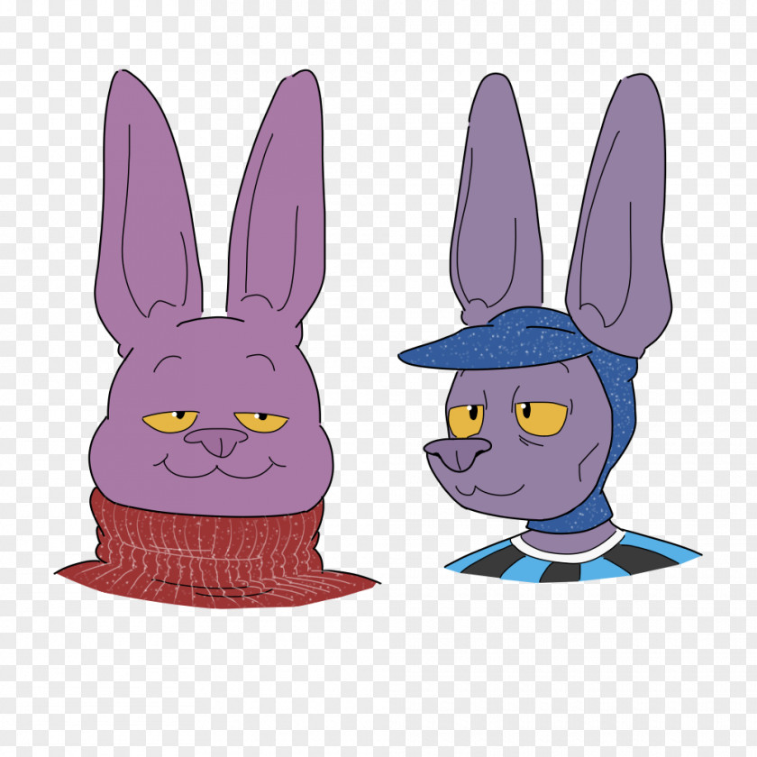 Hairless Cat Lilac Purple Rabbit Flower Easter Bunny PNG