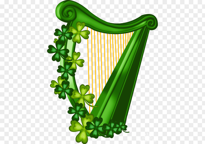 Musical Instruments Celtic Harp Clip Art PNG
