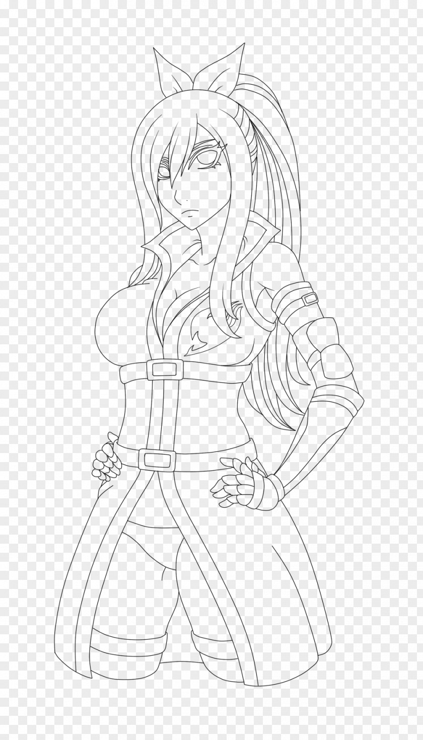 Sleeve Drawing Line Art Cartoon Sketch PNG art Sketch, fairy tail hentai clipart PNG