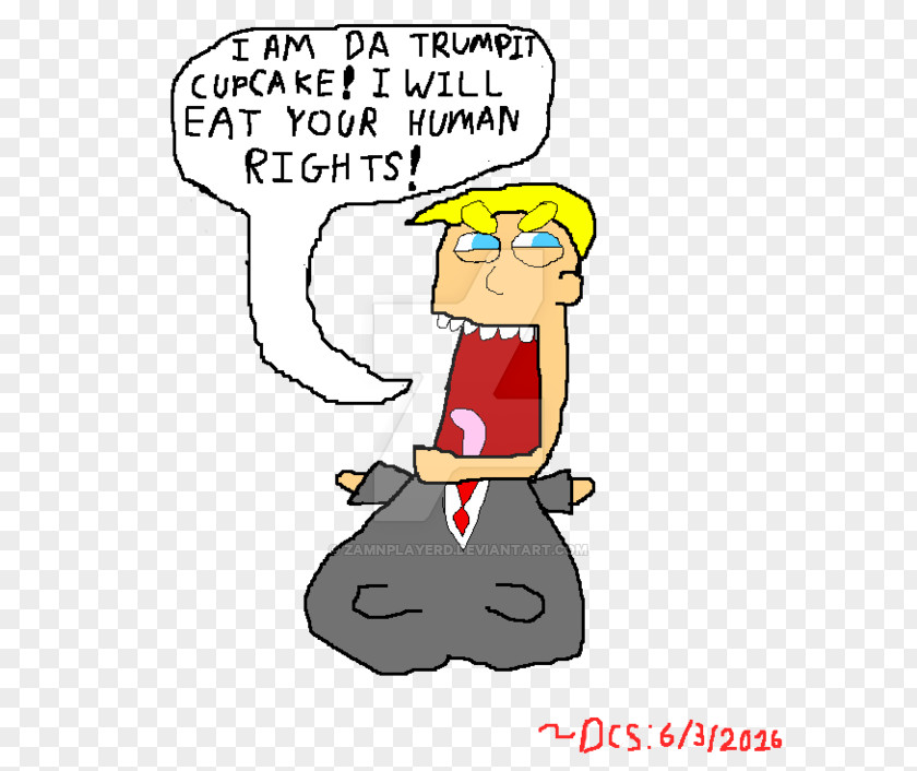 Trump Parody Fan Art Cupcake DeviantArt Drawing PNG