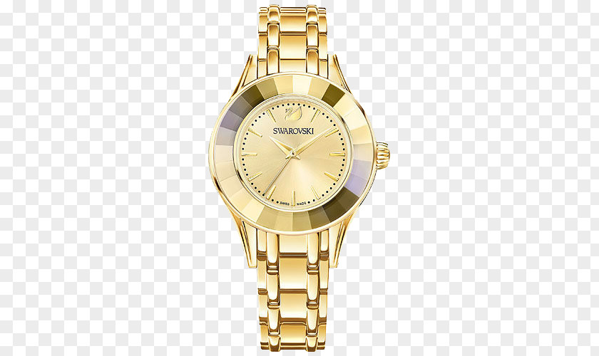 Gold Luxury Watches Watch Swarovski AG Bezel Crystal PNG