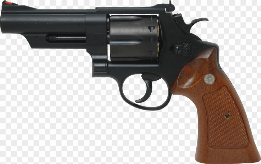 Handgun Smith & Wesson Model 10 Revolver .357 Magnum Firearm PNG