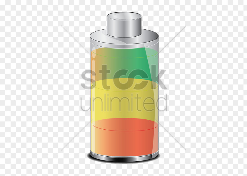 Low Battery Product Design Bottle Cylinder PNG