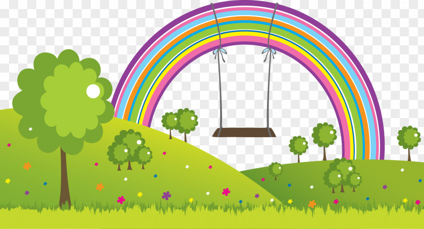 Rainbow Child Wall Decal Clip Art PNG