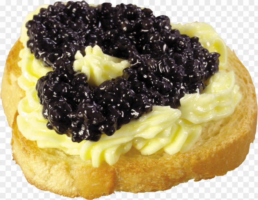 Egg Beluga Caviar Butterbrot Canapé PNG