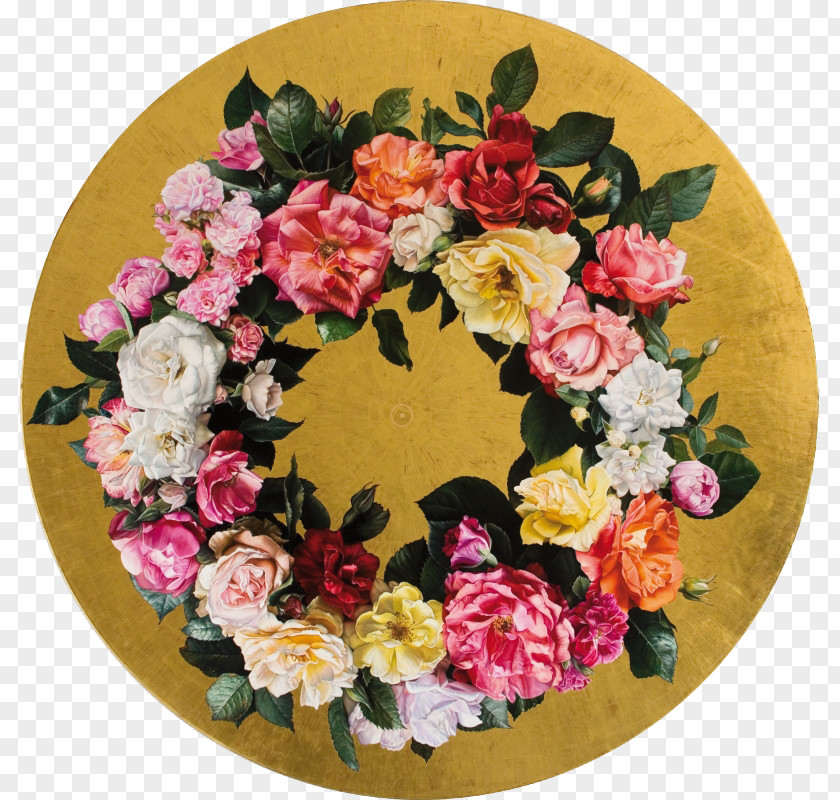 Flower Garden Roses Wreath Cut Flowers Floral Design Botanischer Garten München-Nymphenburg PNG