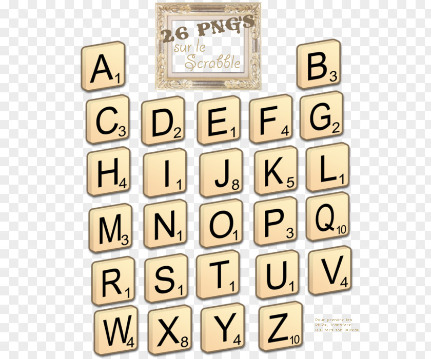 Line Scrabble Brand Material Font PNG