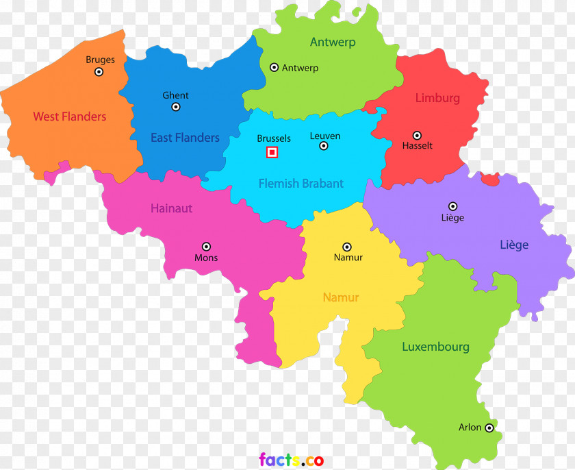 Map Limburg Provinces Of Belgium PNG