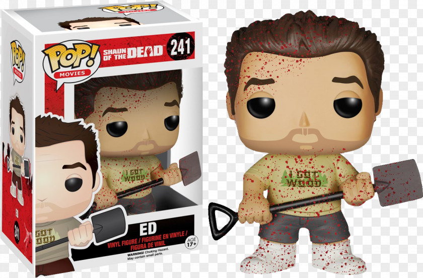 Shaun Of The Dead Funko Designer Toy San Diego Comic-Con Action & Figures PNG