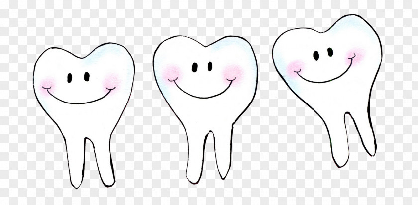 Teeth Line Art Drawing Cartoon Face PNG