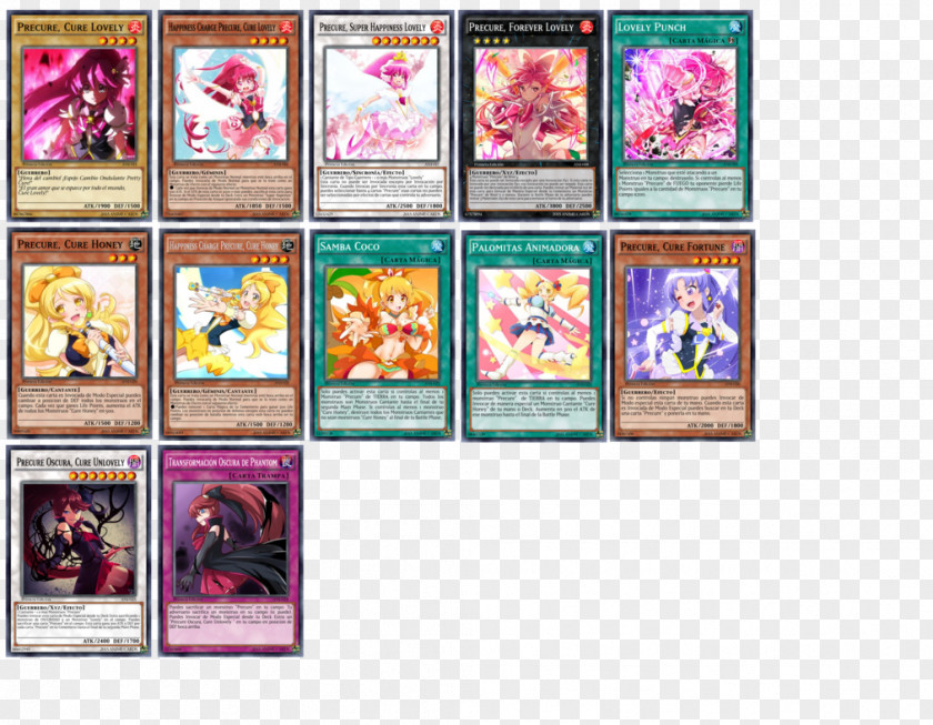 Yugioh Cards Yu-Gi-Oh! Trading Card Game The Sacred Pretty Cure PNG