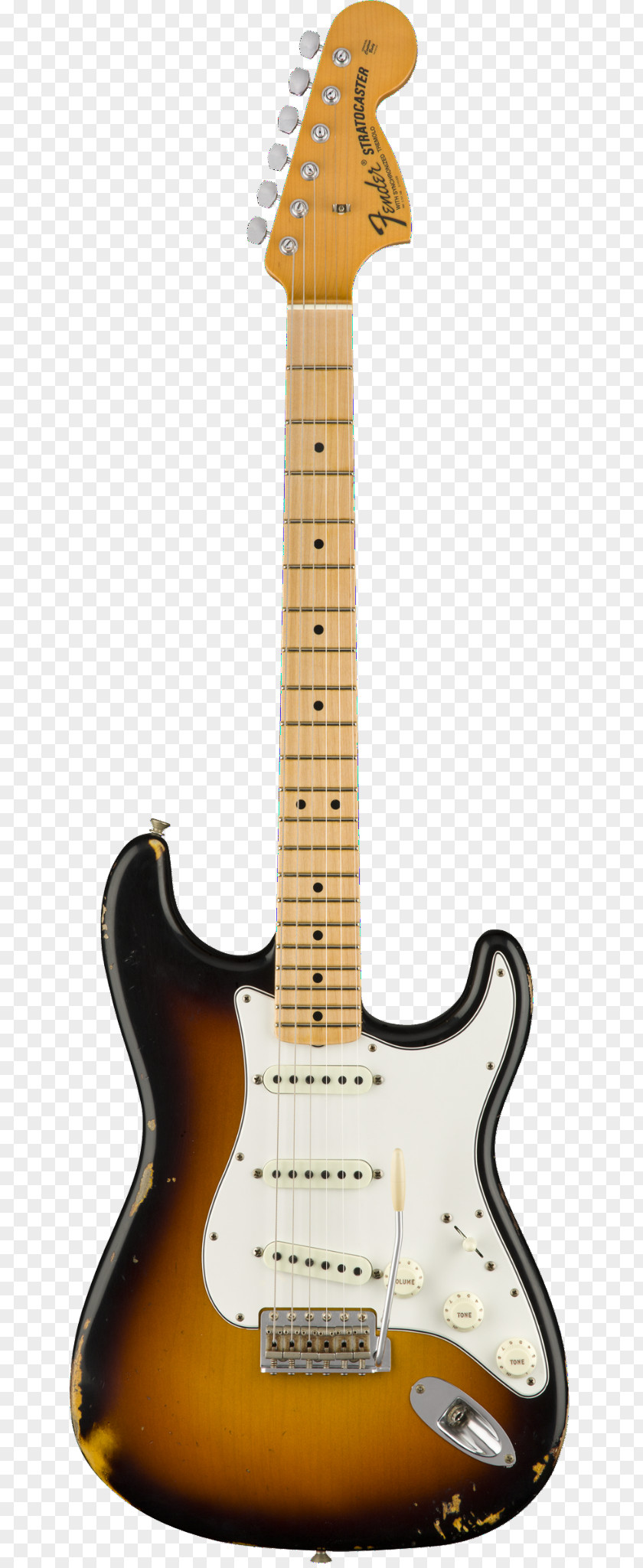 Gretsch Fender Stratocaster Standard Musical Instruments Corporation Sunburst PNG
