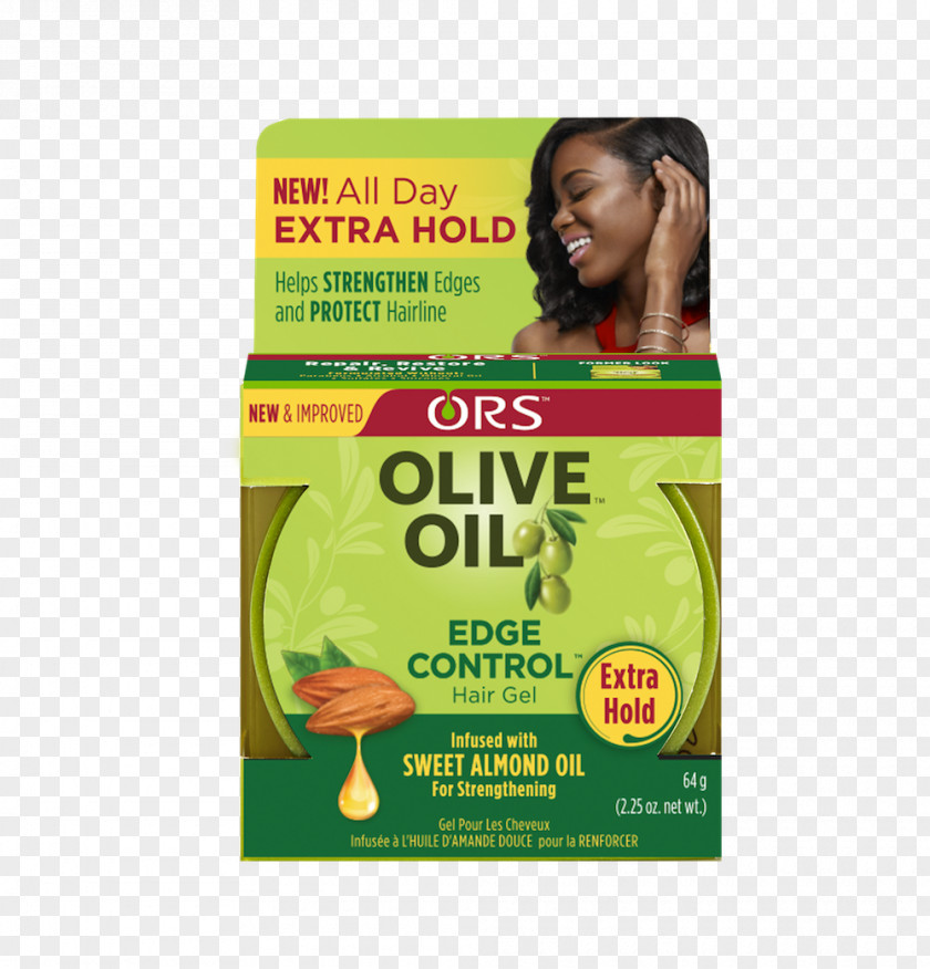 Olive Oil Organic Root Stimulator Edge Control Hair Gel PNG