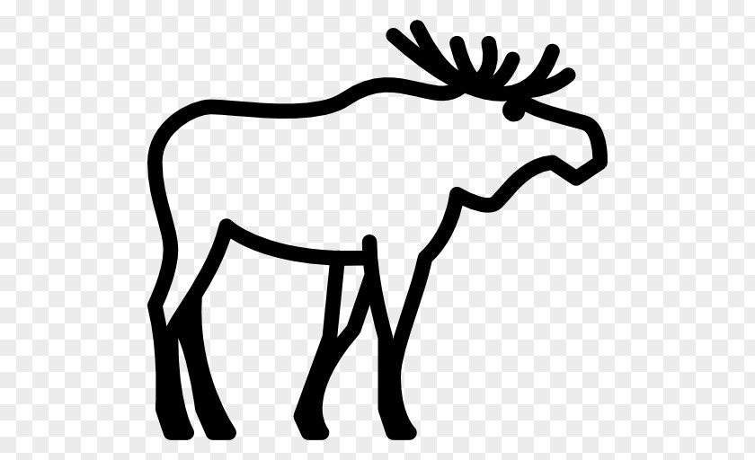 Reindeer Moose Elk Clip Art PNG
