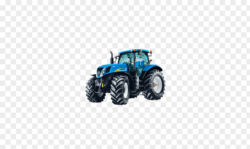 Blue Tractor Case IH International Harvester New Holland Agriculture Agricultural Machinery PNG