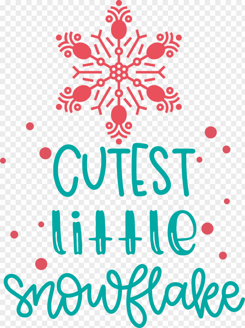 Cutest Snowflake Winter Snow PNG