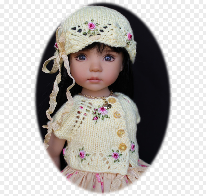 Doll Crochet Wool PNG