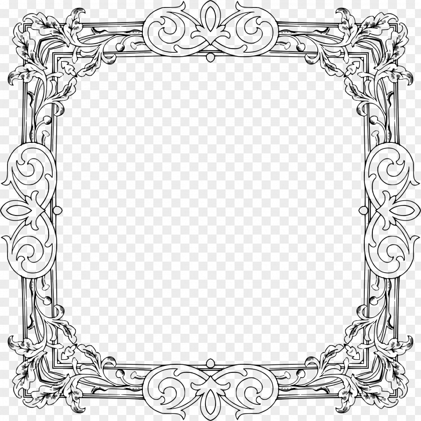 Floral Frame Picture Frames Clip Art PNG
