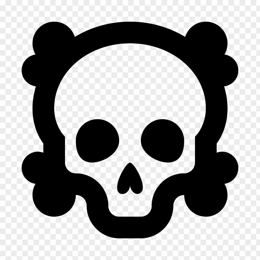 Poison Symbol Toxic Bones Clip Art PNG