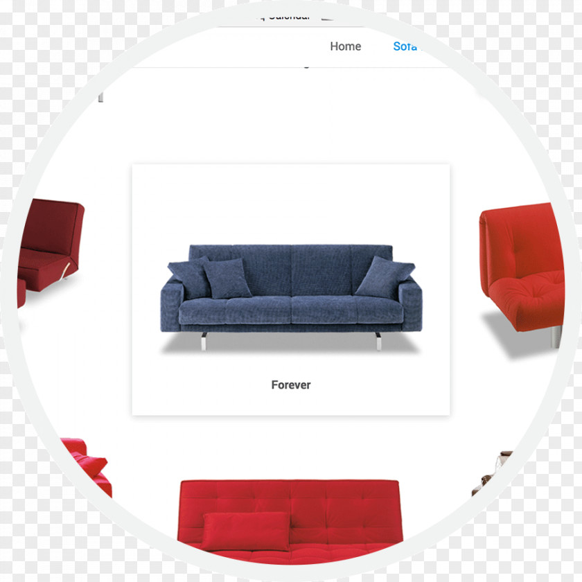 Sofa Bed Couch Furniture Futon PNG